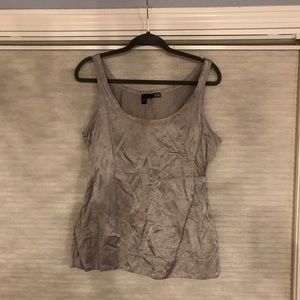 Eileen Fisher metallic large tank top